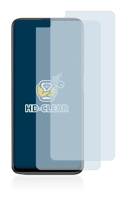 Immagine del dispositivo realme 6 Pro con un'ampia varietà di protezioni per lo schermo.