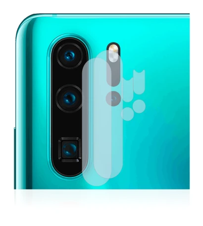 Immagine del dispositivo Huawei P30 Pro New Edition (SOLO Fotocamera) con un'ampia varietà di protezioni per lo schermo.