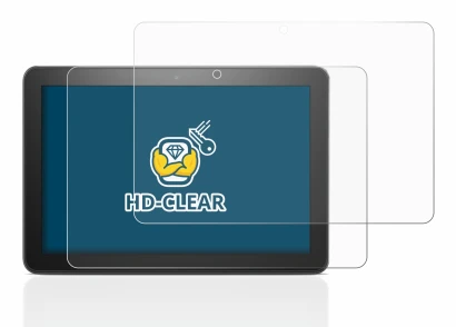 Immagine del dispositivo Amazon Fire HD 8 2020 (10a Gen.) con un'ampia varietà di protezioni per lo schermo.