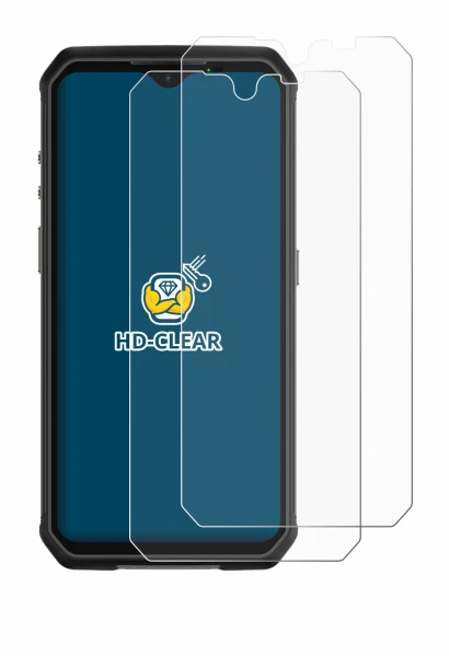 Immagine del dispositivo Ulefone Armor 9 con un'ampia varietà di protezioni per lo schermo.
