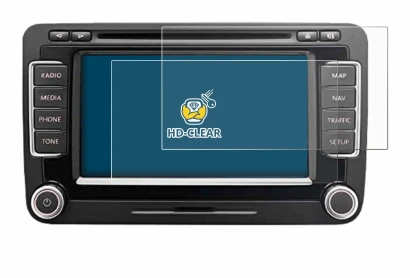 Immagine del dispositivo Volkswagen Eos 2011 RNS 510 6.5" con un'ampia varietà di protezioni per lo schermo.