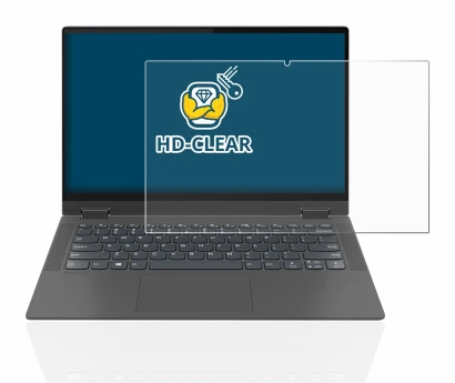 Immagine del dispositivo Lenovo IdeaPad Flex 5 14" 2020 con un'ampia varietà di protezioni per lo schermo.