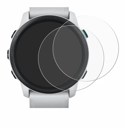 Immagine del dispositivo Garmin Forerunner 745 con un'ampia varietà di protezioni per lo schermo.
