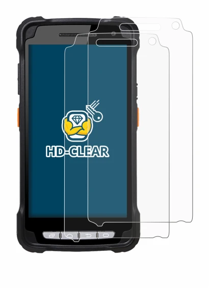 Immagine del dispositivo Point Mobile PM90 con un'ampia varietà di protezioni per lo schermo.