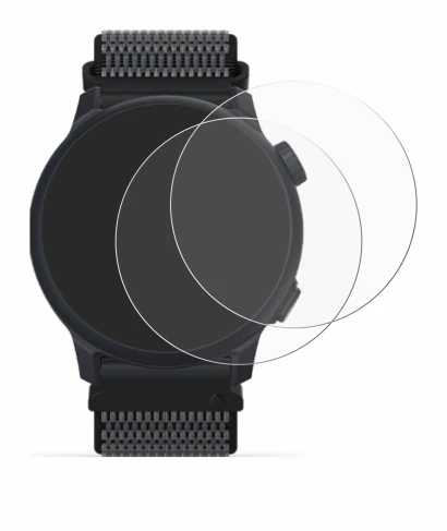 Immagine del dispositivo Coros Pace 2 con un'ampia varietà di protezioni per lo schermo.