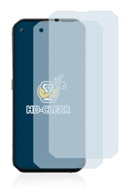 Immagine del dispositivo Blackview BL6000 Pro 5G con un'ampia varietà di protezioni per lo schermo.