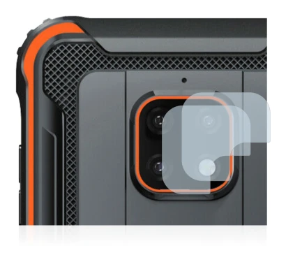 Immagine del dispositivo Blackview BV4900 Pro (SOLO Fotocamera) con un'ampia varietà di protezioni per lo schermo.