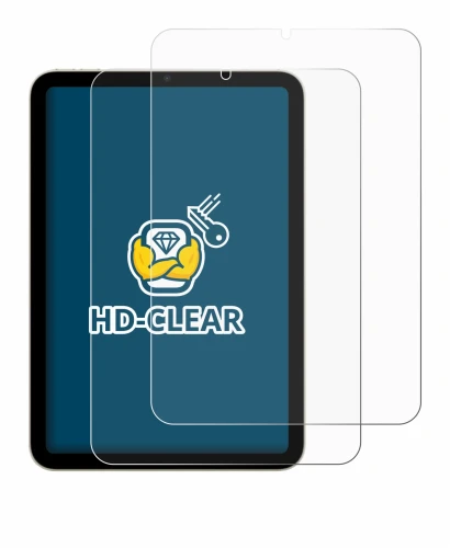 Immagine del dispositivo Apple iPad Mini 6 WiFi 2021 con un'ampia varietà di protezioni per lo schermo.