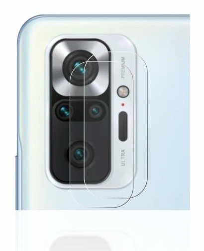 Immagine del dispositivo Xiaomi Redmi Note 10 Pro (SOLO Fotocamera) con un'ampia varietà di protezioni per lo schermo.