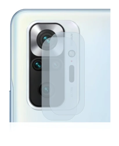 Immagine del dispositivo Xiaomi Redmi Note 10S (SOLO Fotocamera) con un'ampia varietà di protezioni per lo schermo.
