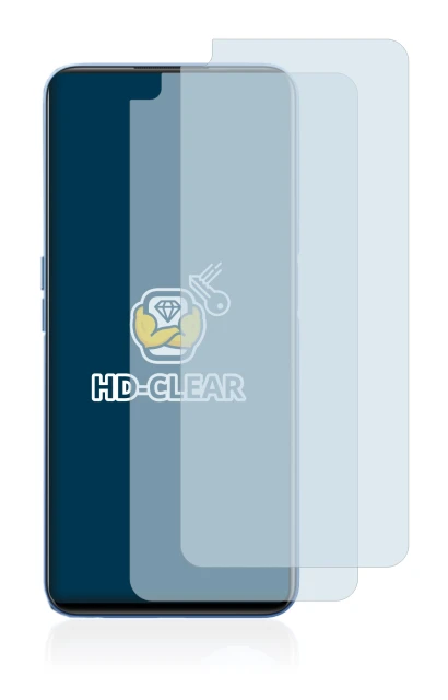 Immagine del dispositivo realme 8 5G con un'ampia varietà di protezioni per lo schermo.