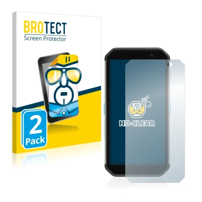 Parte frontale di una confezione del prodotto con il logo del marchio BROTECT. Accanto è raffigurato il dispositivo Almex AiM