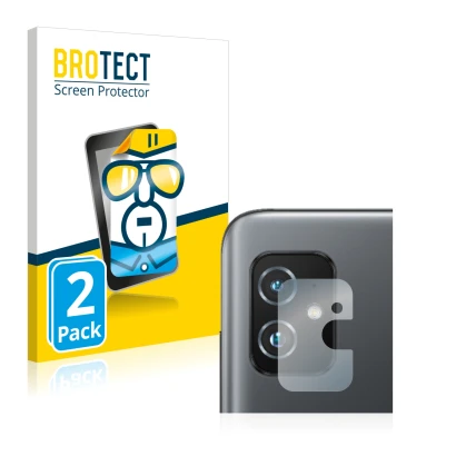 Parte frontale di una confezione del prodotto con il logo del marchio BROTECT. Accanto è raffigurato il dispositivo ASUS ZenFo