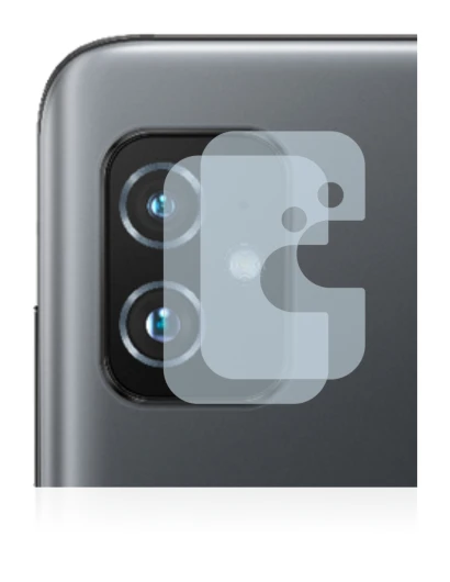 Immagine del dispositivo ASUS ZenFone 8 (SOLO Fotocamera) con un'ampia varietà di protezioni per lo schermo.