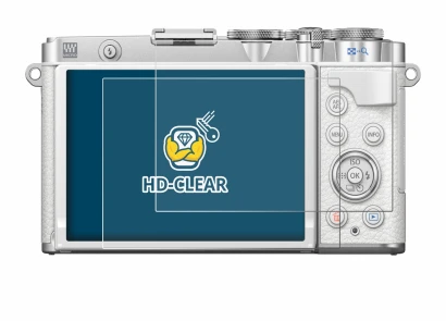 Immagine del dispositivo Olympus PEN E-P7 con un'ampia varietà di protezioni per lo schermo.
