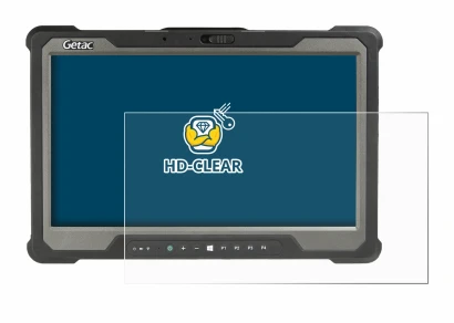 Immagine del dispositivo Getac A140 con un'ampia varietà di protezioni per lo schermo.