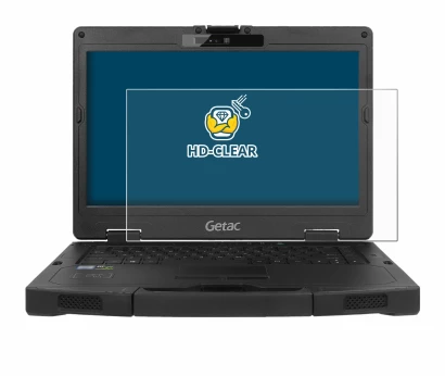 Immagine del dispositivo Getac S410 con un'ampia varietà di protezioni per lo schermo.