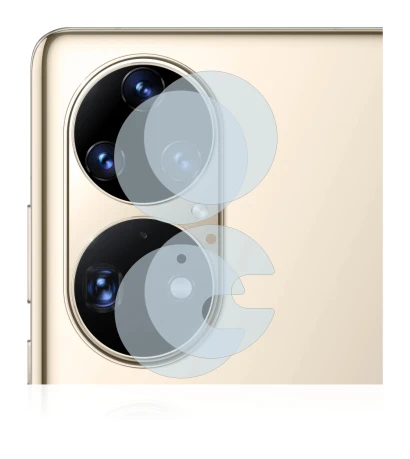 Immagine del dispositivo Huawei P50 Pro (SOLO Fotocamera) con un'ampia varietà di protezioni per lo schermo.