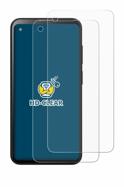 Immagine del dispositivo Blackview BL5000 con un'ampia varietà di protezioni per lo schermo.