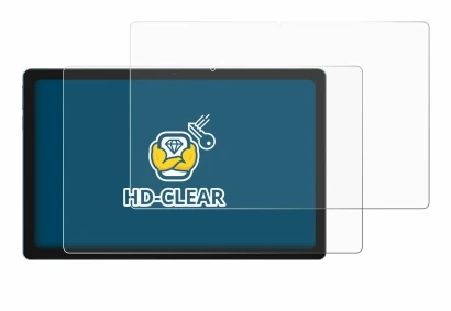Immagine del dispositivo Blackview Tab 11 con un'ampia varietà di protezioni per lo schermo.