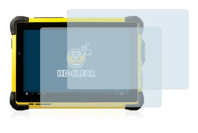 Immagine del dispositivo Trimble T10 con un'ampia varietà di protezioni per lo schermo.