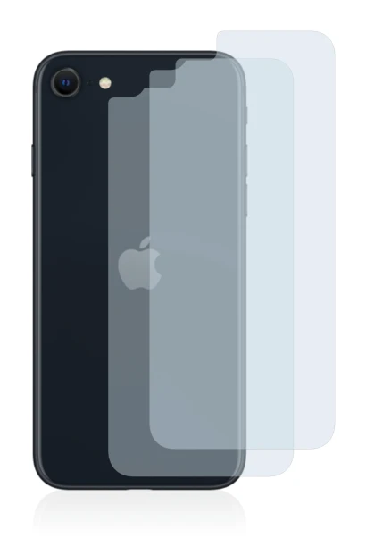 Immagine del dispositivo Apple iPhone SE 3 2022 (Posteriore) con un'ampia varietà di protezioni per lo schermo.