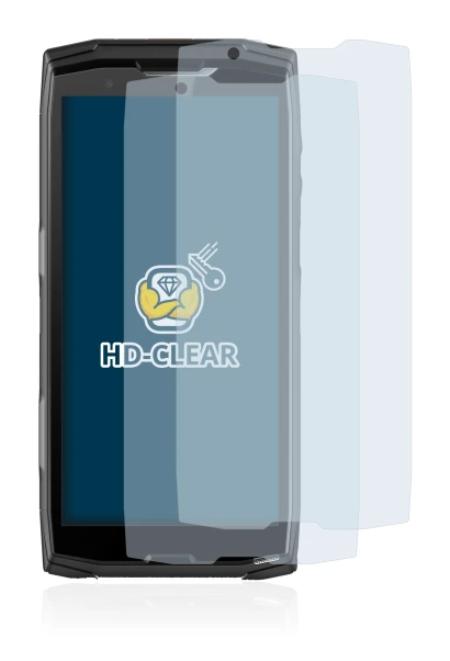 Immagine del dispositivo Crosscall Core-X5 con un'ampia varietà di protezioni per lo schermo.