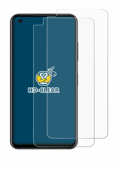 Immagine del dispositivo ASUS ZenFone 9 con un'ampia varietà di protezioni per lo schermo.
