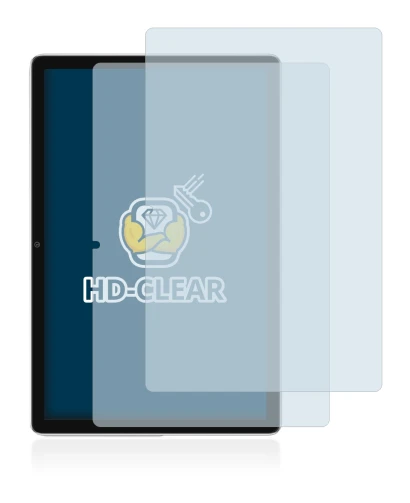 Immagine del dispositivo Blackview Tab 13 con un'ampia varietà di protezioni per lo schermo.