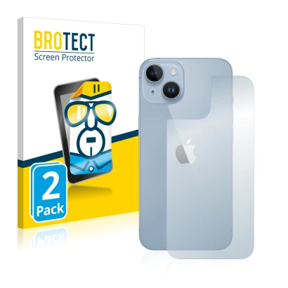 Parte frontale di una confezione del prodotto con il logo del marchio BROTECT. Accanto è raffigurato il dispositivo Apple iPho