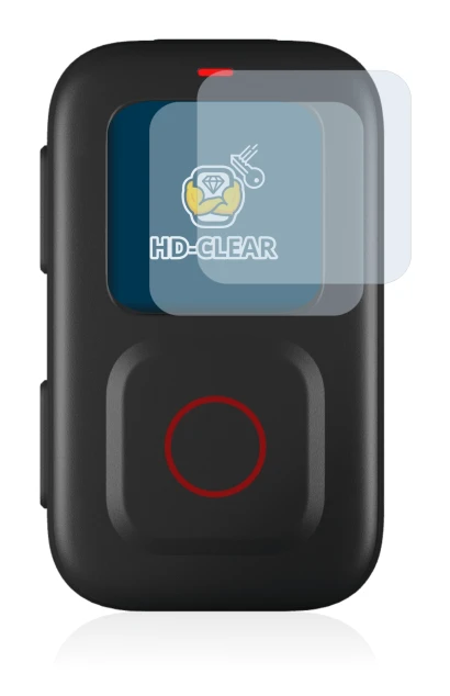 Immagine del dispositivo GoPro Remote con un'ampia varietà di protezioni per lo schermo.