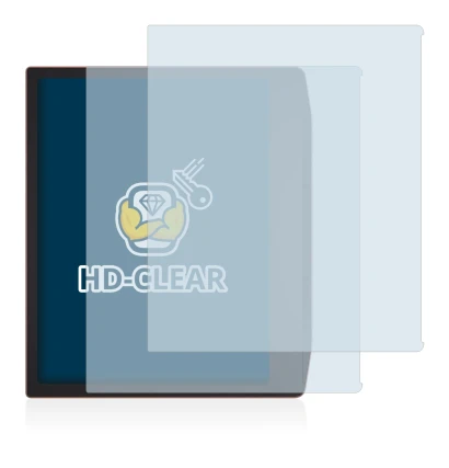 Immagine del dispositivo PocketBook Era con un'ampia varietà di protezioni per lo schermo.