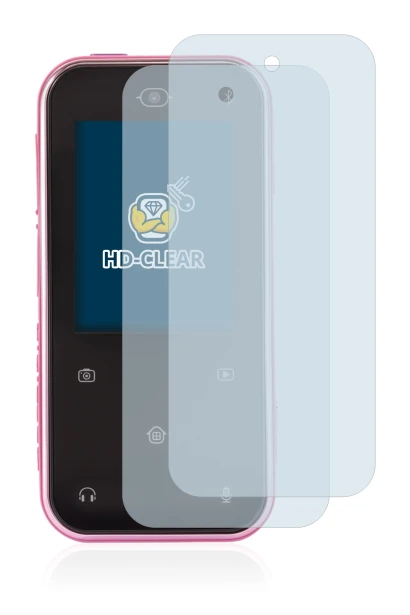 Immagine del dispositivo Vtech Kidizoom Snap Touch con un'ampia varietà di protezioni per lo schermo.