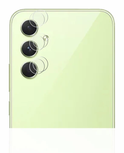 Immagine del dispositivo Samsung Galaxy A54 5G (SOLO Fotocamera) con un'ampia varietà di protezioni per lo schermo.