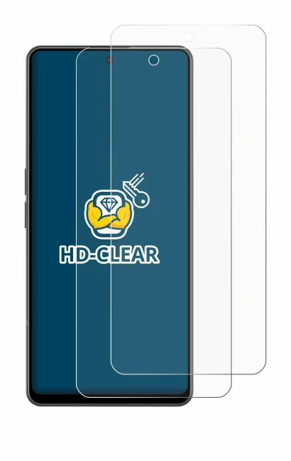 Immagine del dispositivo OnePlus Nord CE 3 Lite 5G con un'ampia varietà di protezioni per lo schermo.