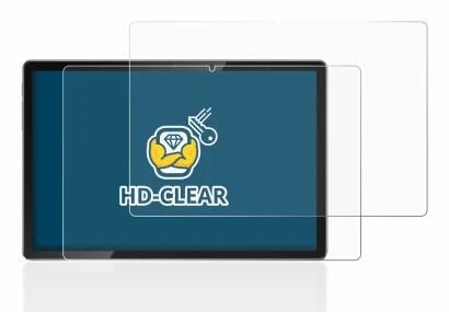 Immagine del dispositivo Blackview Tab 12 Pro con un'ampia varietà di protezioni per lo schermo.