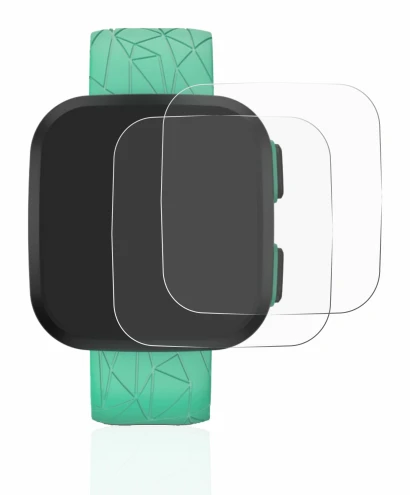 Immagine del dispositivo Garmin Bounce con un'ampia varietà di protezioni per lo schermo.