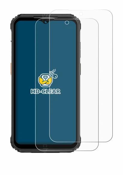 Immagine del dispositivo Ulefone Armor 21 con un'ampia varietà di protezioni per lo schermo.