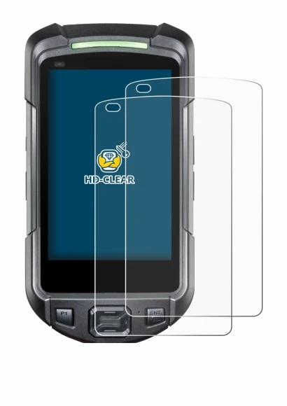 Immagine del dispositivo Keyence BT-A700 con un'ampia varietà di protezioni per lo schermo.