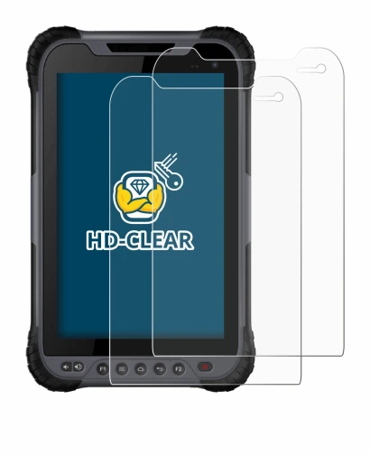 Immagine del dispositivo Stonex UT32 Rugged Tablet con un'ampia varietà di protezioni per lo schermo.