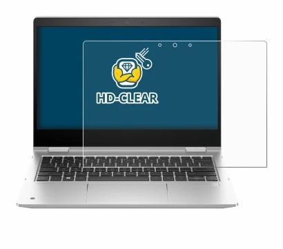 Immagine del dispositivo HP ProBook x360 435 G10 con un'ampia varietà di protezioni per lo schermo.