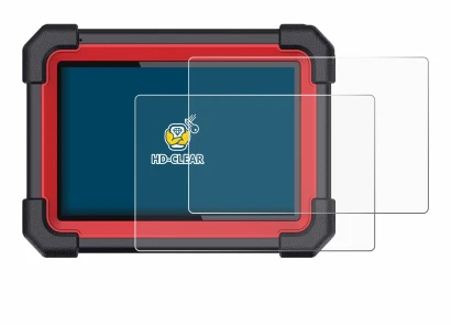 Immagine del dispositivo Launch X-431 CRP 919E BT con un'ampia varietà di protezioni per lo schermo.