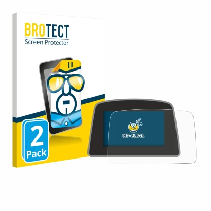 Parte frontale di una confezione del prodotto con il logo del marchio BROTECT. Accanto è raffigurato il dispositivo PowaKaddy