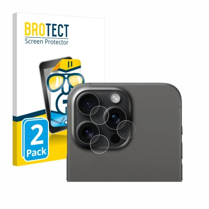 Parte frontale di una confezione del prodotto con il logo del marchio BROTECT. Accanto è raffigurato il dispositivo Apple iPho