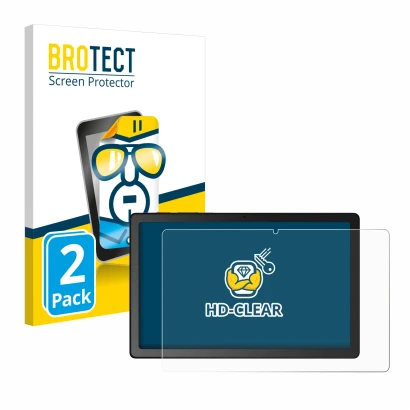 Parte frontale di una confezione del prodotto con il logo del marchio BROTECT. Accanto è raffigurato il dispositivo Telekom T 