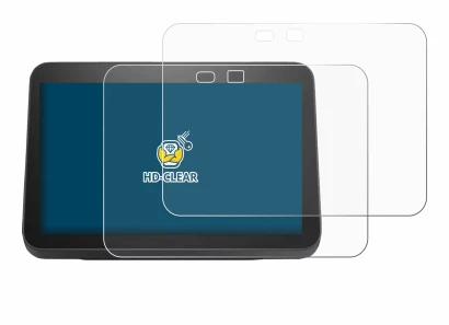 Immagine del dispositivo Amazon Echo Show 8 2023 (3a Gen.) con un'ampia varietà di protezioni per lo schermo.