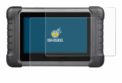 Immagine del dispositivo Autel MaxiCheck MX808s con un'ampia varietà di protezioni per lo schermo.