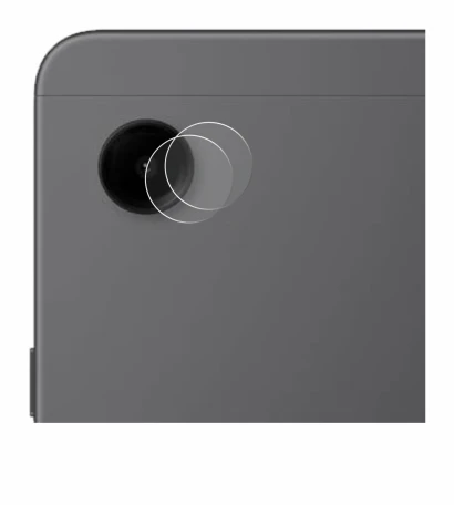 Immagine del dispositivo Samsung Galaxy Tab A9 LTE (SOLO Fotocamera) con un'ampia varietà di protezioni per lo schermo.