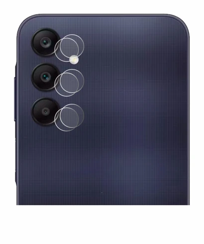 Immagine del dispositivo Samsung Galaxy A25 5G (SOLO Camera) con un'ampia varietà di protezioni per lo schermo.