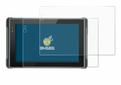 Immagine del dispositivo Hugerock X7 con un'ampia varietà di protezioni per lo schermo.
